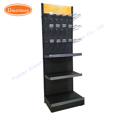 Soporte del piso de Pegboard de las herramientas del hardware