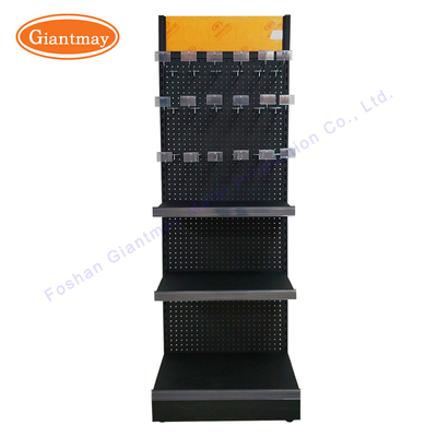 Soporte del piso de Pegboard de las herramientas del hardware
