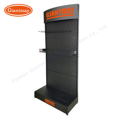 Estantes de exhibición colgantes del metal grande de Peg Board Shelf Hardware Product