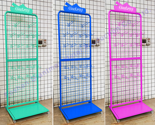 Soporte de Chip Rack Metal Wire Display de la patata de la tienda
