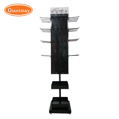 Soporte de exhibición giratorio con pilas del estante de la joyería del brazalete