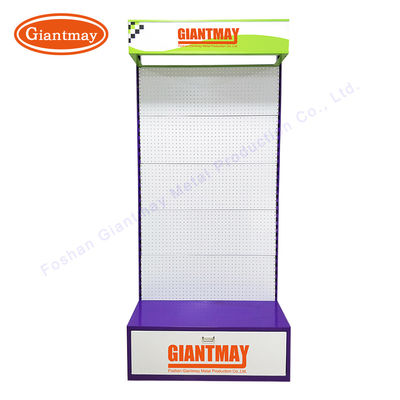 El estante del metal compone el soporte de exhibición cosmético del estante de la tienda